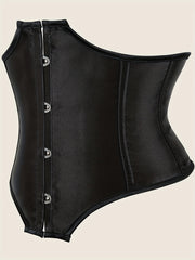 Strapless Corset Bustier Lace Up Body Shaper Women's Lingerie