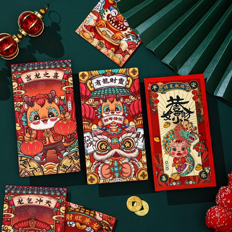 6pcs Red Packet Home Party Festive