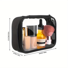 Clear Cosmetic Bag Women Skincare Products Organizer Toiletry Bag