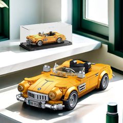313pcs Vintage Car Building Blocks Set Movie Themed Toy