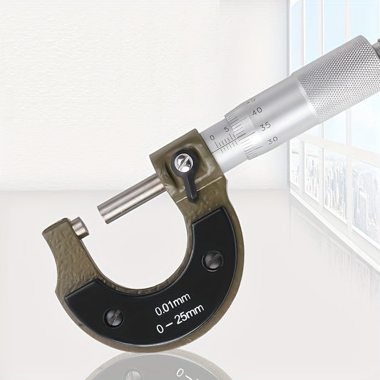 0-25MM Spiral Micrometer High Hardness Alloy Head Micrometer