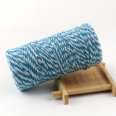 100M Cotton Twine Packing String 2mm for Wedding Craft Knitting DIY