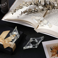 Acrylic Page Expander for Book Reading, Transparent Design