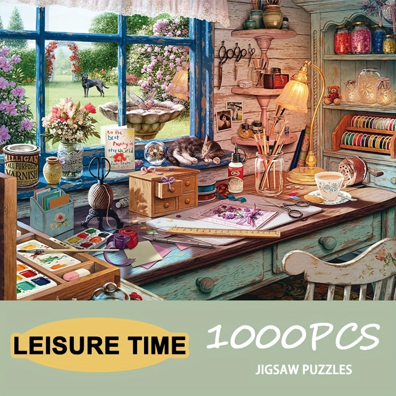 1000pcs Jigsaw Puzzle for Adults - Challenging & Educational