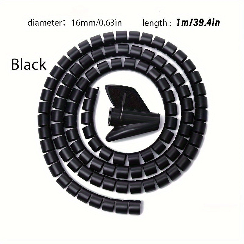 Flexible Cable Protector Sleeve for Office and PC