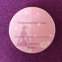 1pc Disposable Compressed Towel for Travel Hiking Camping