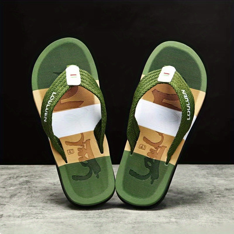 Men's Quick Dry Beach Flip Flops Casual Shoes