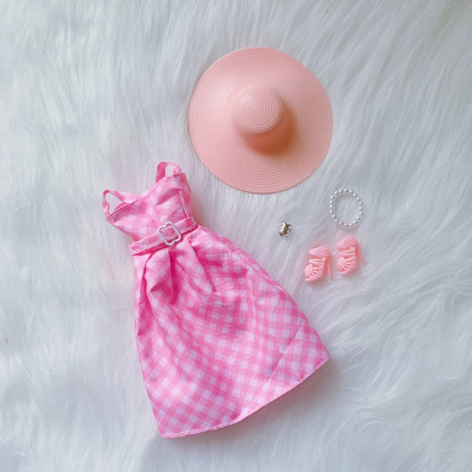 Female Doll Princess Dress Set Spring Summer Noble Lady Wind Supermodel