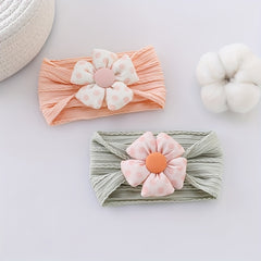Cute Flower Knot Hairbands for Baby Girls