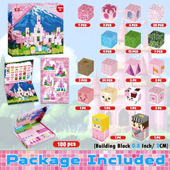 Princess Castle Garden DIY Creative World Building Toy
