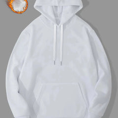 Men's Fleece Hoodie with Kangaroo Pocket