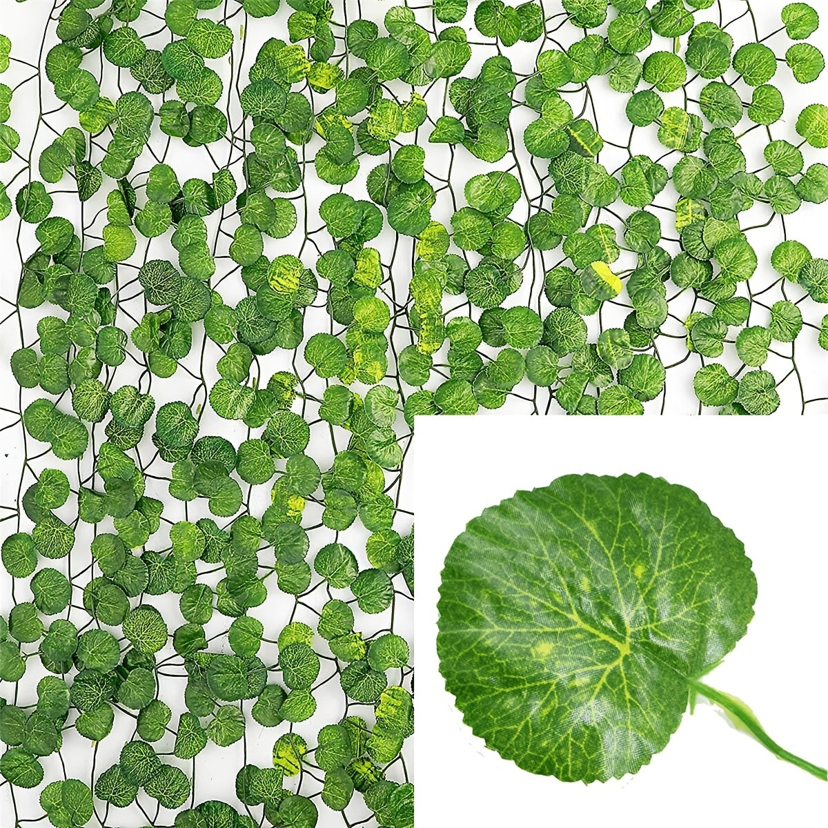 Realistic Artificial Ivy Leaves for Bedroom Decor
