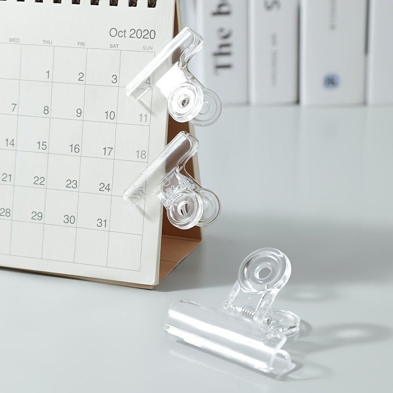 10 Pcs Storage Folder Label Office Supplies Metal Spring