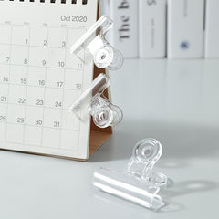 10 Pcs Storage Folder Label Office Supplies Metal Spring
