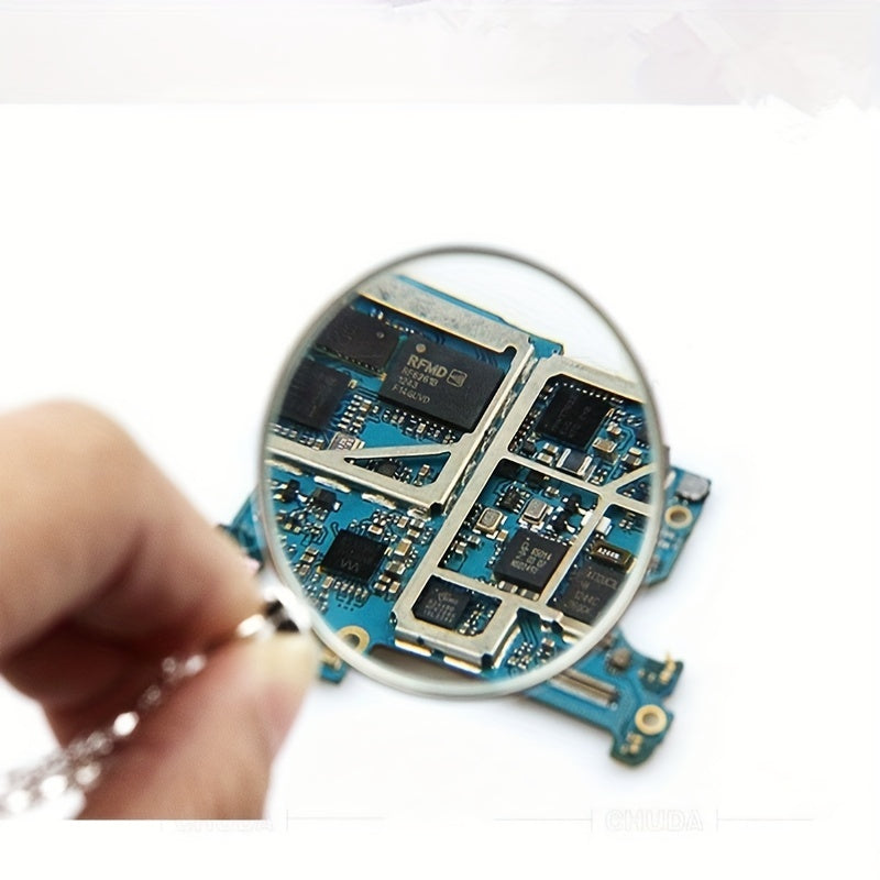 Portable Necklace Magnifying Glass for Reading Crafting Jewelry Making