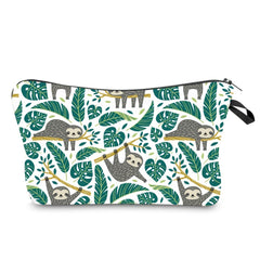 Roomy Sloth Travel Toiletry Organizer Bag - Ideal Birthday Gift for Women