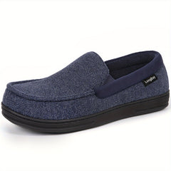 Men's Cozy No Tie Lace Slip On Moccasin Loafers With Assorted Colors