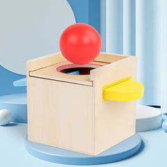 Wooden Ball Sorting Toy Matching Puzzle 3 Holes - Festive Gift