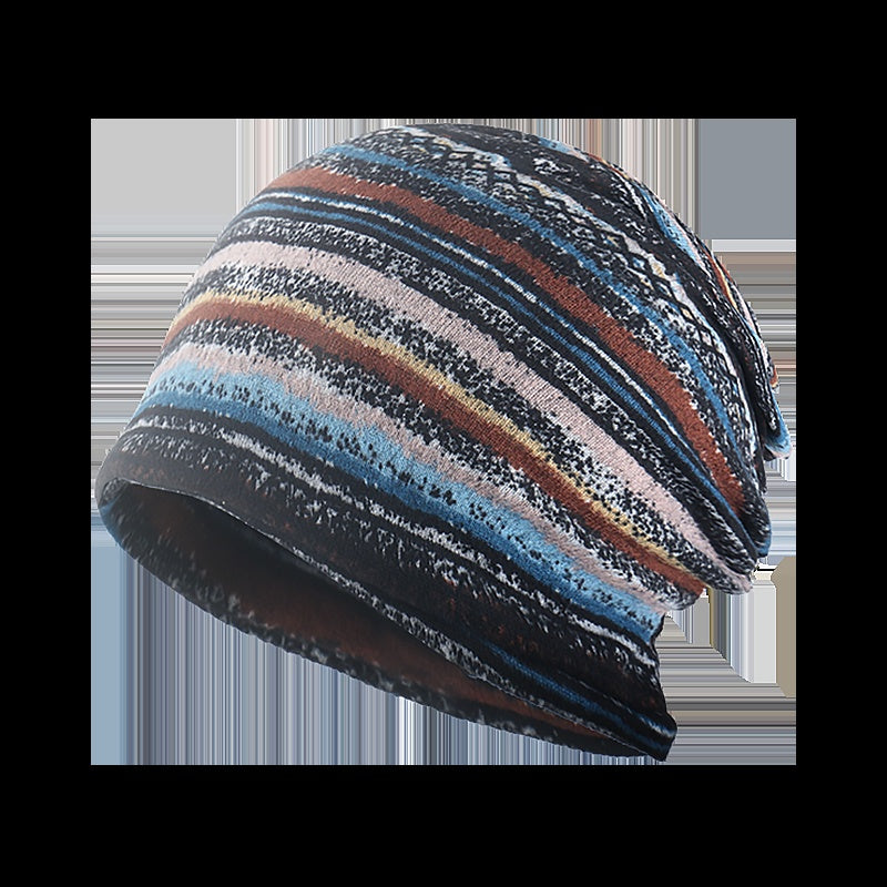 Retro Sports Hat Neck Gaiter Beanies Dual use For Men