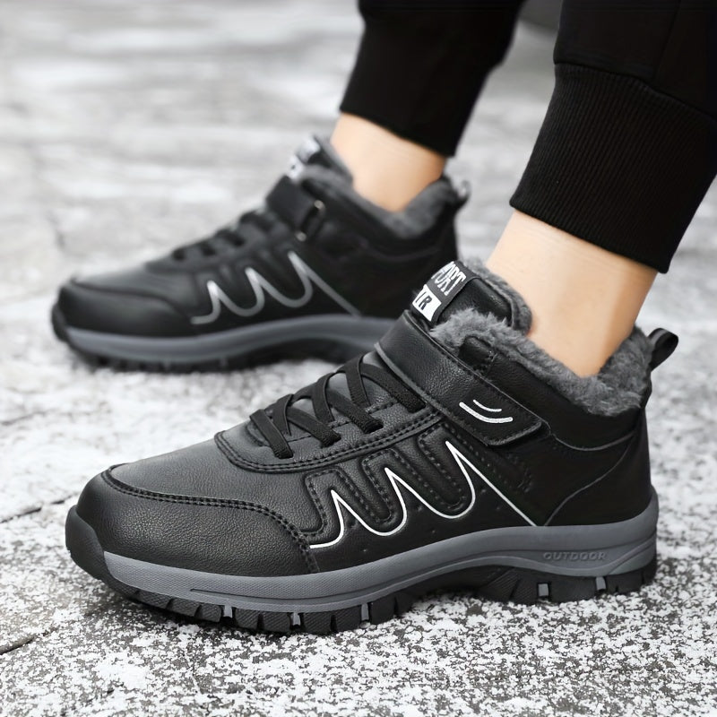 Women's Winter Thickened Warm Snow Shoes Non slip Hiking Boots