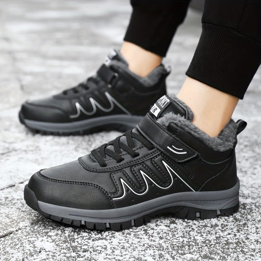 Women's Winter Thickened Warm Snow Shoes Non slip Hiking Boots