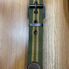 Men's Pin Buttoned Pants + Canvas Belt Outdoor Sports Business