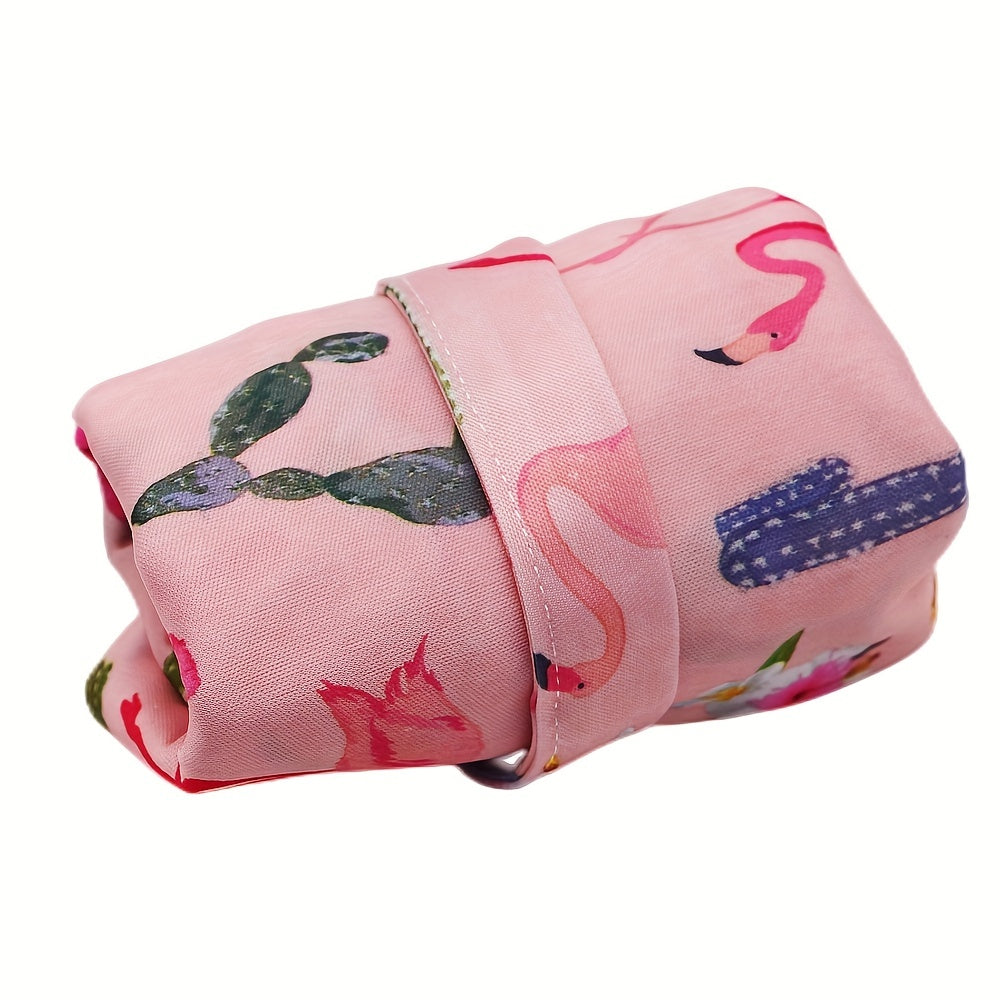 Flamingo Double Pocket Wet Bag 30x35 Print