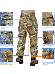 Men's Camo Pattern Tactical Outdoor Pants
