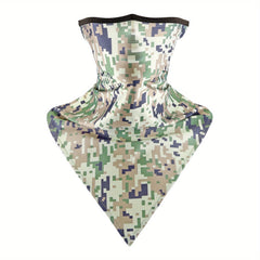 Colorful Camouflage Neck Gaiter Sunscreen Face Mask