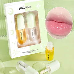 2 Pcs Lip Plumper Enhancer Vitamin E Lip Care Serum Hydrating