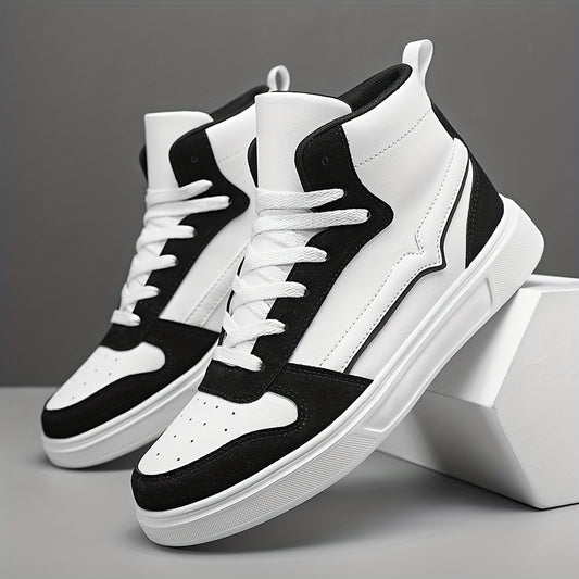 Men's High Top Skate Shoes Non Slip Casual Shoes