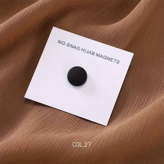Macaroon Candy Hijab Magnetic Pins Frosted Strength Magnetic Buttons