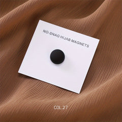 Macaroon Candy Hijab Magnetic Pins Frosted Strength Magnetic Buttons