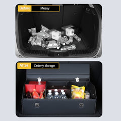 Folding Car Trunk Storage Box - Maximize Storage Space