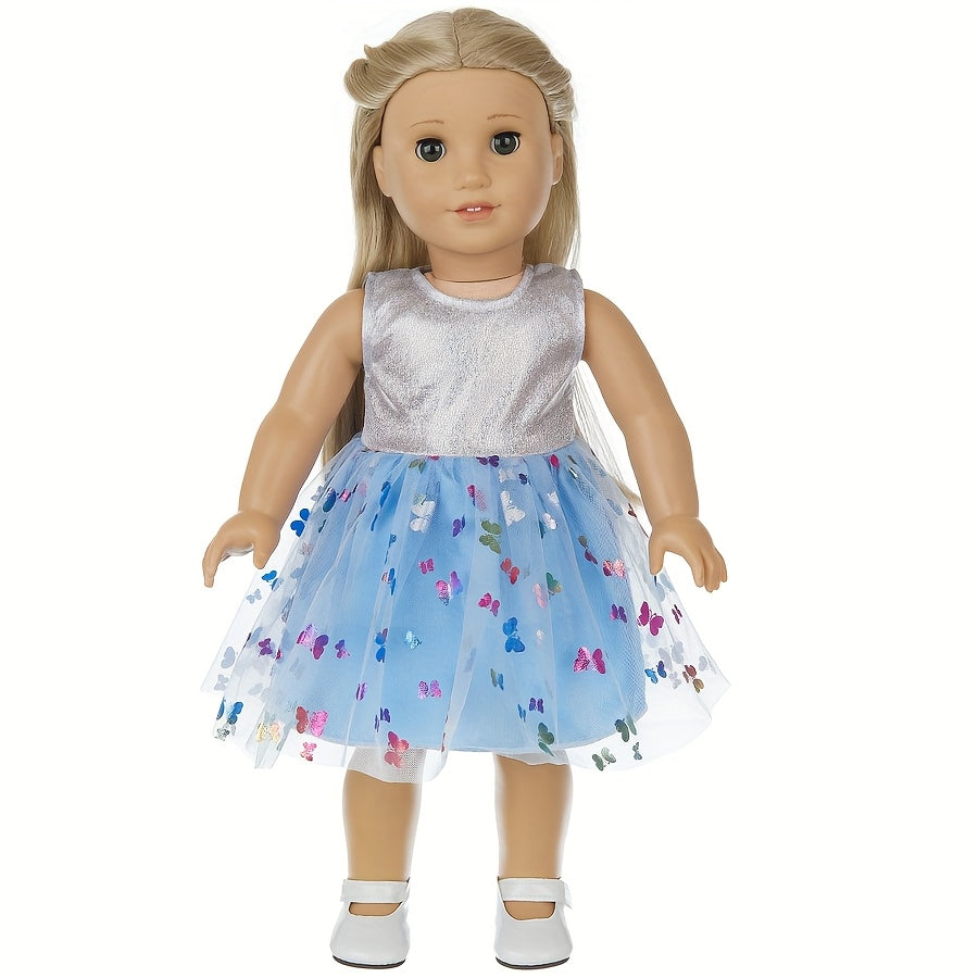 18 Inch Doll Sequin Tulle Skirt Set Doll Clothes