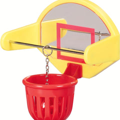 Parrot Bird Toy Training Supplies Budgerigar Basketball Bird Toy