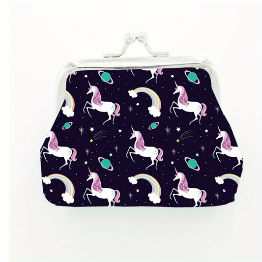Cartoon Pony Small Storage Bag Key Coin Purse Gift