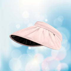 Wide Brim Sun Hat UV Protection Shell Visor Hat for Women