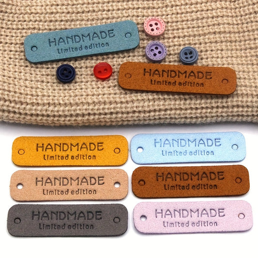 20pcs Knitted Clothes Tags for Hats with Love Sew Label Garment Accessories