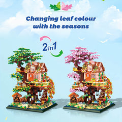 Tree House Building Blocks Set for Adults