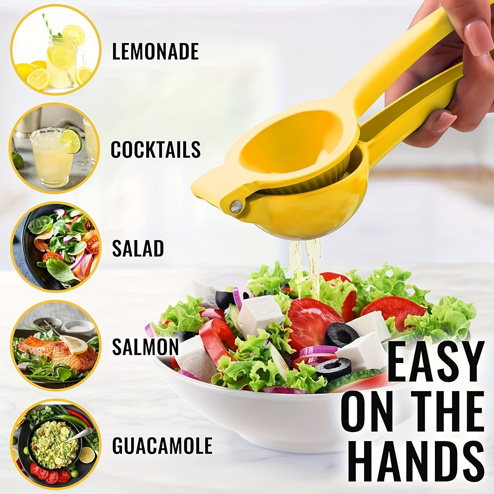 1pc Outdoor Kitchenware Manual Juicer Fruit Clip