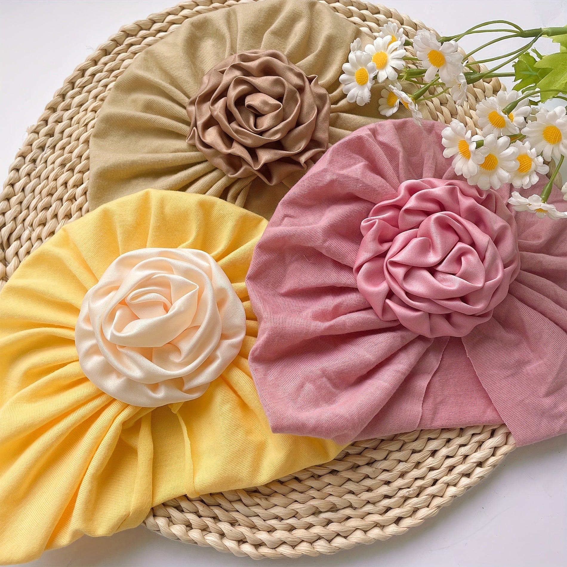 Spring Flower Baby Hat