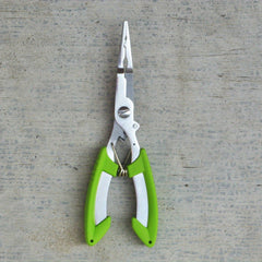 Stainless Steel Fishing Pliers: Scissors, Cutter, Hook Remover