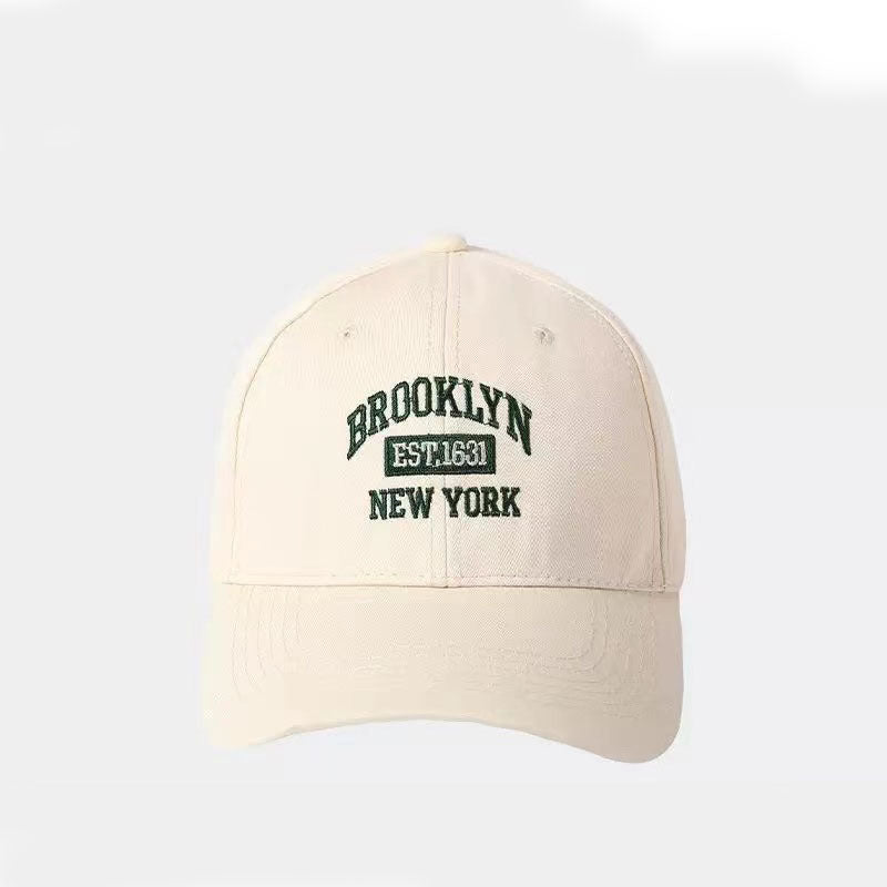 Wide Brim Men's Baseball Cap Sun Protection Duckbill Hat