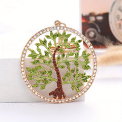 Tree Of Life Diamond Keychain For Men