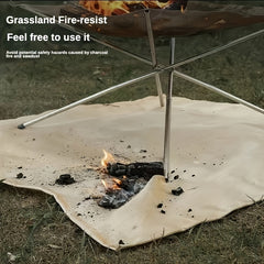 Outdoor Camping Mat Fireproof Protective Blanket