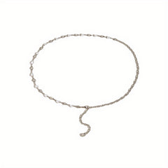 Heart Shaped Beads Tassel Belly Chain for Women