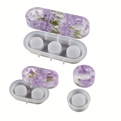 Tealight Candle Holder Epoxy Resin Mold DIY Home Decor