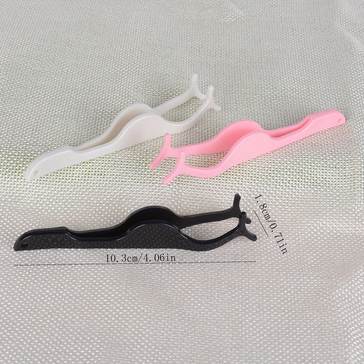6pcs False Eyelashes Tweezer Portable Applicator for Magnetic Lashes