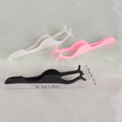 6pcs False Eyelashes Tweezer Portable Applicator for Magnetic Lashes